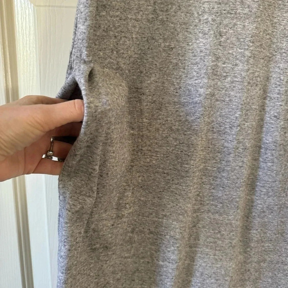 Duluth Trading Co Longtail 100% cotton T shirt knit Dress pockets Women’s Small - Picture 4 of 13